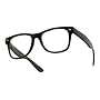 Vintage "Buddy" Wayfarer Blues Brothers Clear Sunglasses