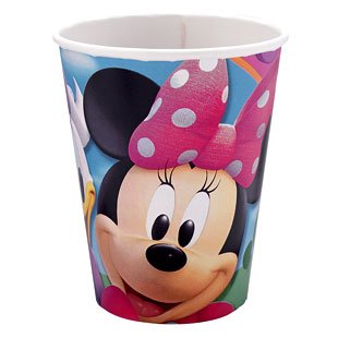 Party Supplies - Minnie Mouse 9oz. Cups (8)
