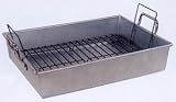Review Chicago Metallic 77943 / Chicago Metallic Commercial Large Roaster with Handles and Rack