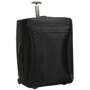 Victorinox Swiss Werks Traveler 30 Deluxe 30 Expandable Wheeled Upright Luggage Travel Bag Black