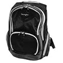 Kensington Saddlebag Sport Notebook Rucksack Nylon Schwarz/Grau schwarz/grau