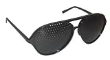 Lochbrille, Rasterbrille, Sehschw�chen-Training, inkl. Etui - 