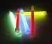 100 X 6 Individually Wrapped Glow Sticks Lanyards Mixtur