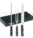 3 Pc. Black Wood Carving Set by Trudeau