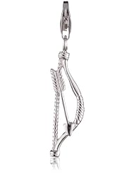 VINANI brand Germany 925 Sterling Silver Charm Pendant Bow and Arrow shiny HPUB