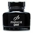 Parker Super Quink Permanent Ink for Parker Pens, 2-oz. Bottle, Black (3001100)
