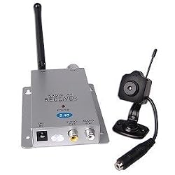 Mini Wireless Color Camera with Microphone