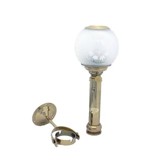 E.S. Sorensen Danish Captain's Cabin Oil Lamp (Compass Globe) by