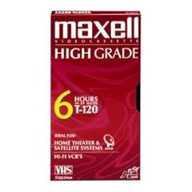 Maxell Video VHS Hg T120 10 Pack
