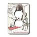 Search : Londons Times Funny Music Cartoons - Bee Gees Collectible, I Started A Joke - Light Switch Covers - 2 plug outlet cover