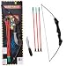 5pc Archery Playset with hunting Knife,Bow and 3-Arrows