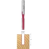 Buy Freud 04-112 9 32-Inch Diameter by 1-Inch Double Flute Straight Router Bit with 1... by Freud