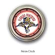 NHL Florida Panthers 14 Inch Neon Clock