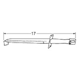 Straight Pipe Stainless Steel Burner