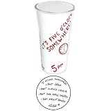 LOLITA Shooter Party Shot Glass - Its 5 O'Clock Somewhere New Gift by Santa Barbara Ceramic Design