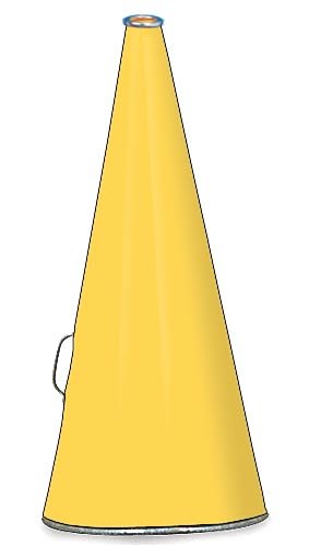 Childrens Toyshop  Sporting Goods : Megaphone 30 in. Yellow