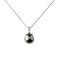 Sterling Silver Black Shell Pearl Pendant