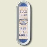 BLUE CRAB nautical kitchen decor SPOON REST spoonrest