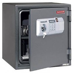 Biometric Lock Fire Proof Safe, the future is now (Grey) (18.75"H x 17.25"W x 18.38"D)