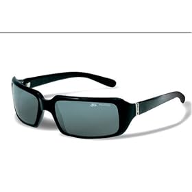 Snakes Envy Sunglasses with Shiny Black Frames and Polarized TNS Lenses from Bolle