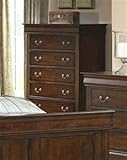 Homelegance 953NE-9 Dijon Chest Dresser, Distressed Cherry