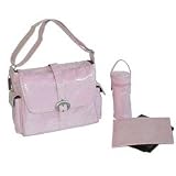 Laminated Buckle Bag Baby Pink