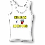 Michigan Beer Pong (2) Women's Tank Top