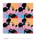 (24x30) Andy Warhol Mickey Mouse Art Print Poster
