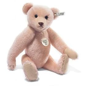 Rare Deluxe Steiff 'Pink Teddy Bear 1908' Heirloom Quality Mohair Plush Toy. Limited Edition Steiff... by Graco