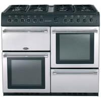 100cm Dual Fuel Range Cooker c/w 8 Burner Gas Hob Anthracite (COUNTRYCHEF100DF_AI)