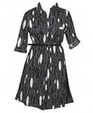 Art Director Dress -- Size:14/16 Color:Black/White
