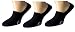 Footprints Organic Cotton & Bamboo - Loafer Socks- Pack of 3 (Black) RS.249.00