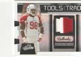 2009 Absolute Memorabilia Tools of the Trade Material Black Spectrum #29 Robert Mathis/25 - Indianapolis Colts (Piece of Authentic Game-Worn PRO BOWL Jersey - Serial #'d to 25 ) (Football Cards)