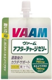 (ケース) ヴァーム (VAAM) アフターチャージゼリー  180gX6個