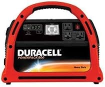 Duracell DPP-600HD Powerpack 600 Jump Starter & Emergency Power Source with Radio