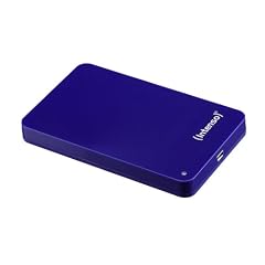 Intenso Memory Station 500GB externe Festplatte (6,4 cm (2,5 Zoll), USB-Y Kabel) blau