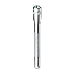 Mag-Lite M3A106 Mini Maglite AAA Taschenlampe 12,5 cm silber inkl. 2 Micro-Batterien und Taschenclip