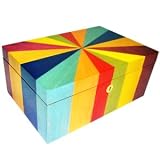 Italian Star Inlaid Jewelry Box