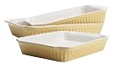 Reco International Rectangular Baking Set of 3, Yellow