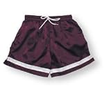 Code Four Athletics Vashon team soccer shorts - size Youth Small - color Maroon/White