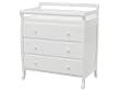 Emily 3 Drawer Changing Table in White Finish By Da Vinci Baby Furniture