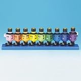 13 Hand Painted Draydelettes Chanukah Menorah