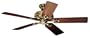 Hunter Fan 20514  52" Savoy, Bright Brass