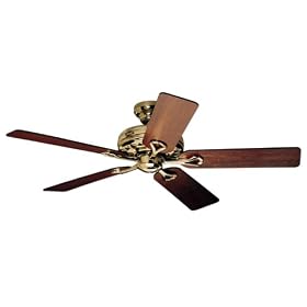 Hunter Fan 20514  52" Savoy, Bright Brass