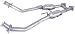 BBK Performance 1521 H-Pipe with Converters