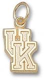Kentucky Wildcats Solid 10K Gold Classic ''UK'' 7/16'' Pendant