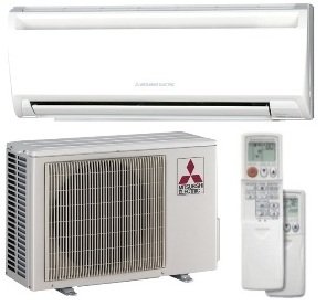 12,000 Btu/h 13 Seer Mitsubishi Single-Zone Mini Split Air Conditioning System 12,000 Btu/h 13 Seer Mitsubishi Single-Zone Mini Split Air Conditioning System