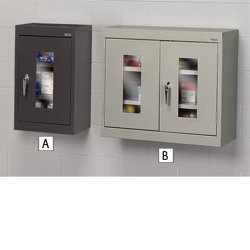 SANDUSKY LEE Wall-Hung Cabinets Light gray