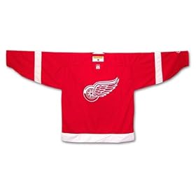 Detroit Red Wings Authentic Adult Team Color Jersey