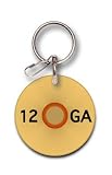 PlastiColor 004097R01 12 Gauge Shotgun Shell Enamel Key Chain